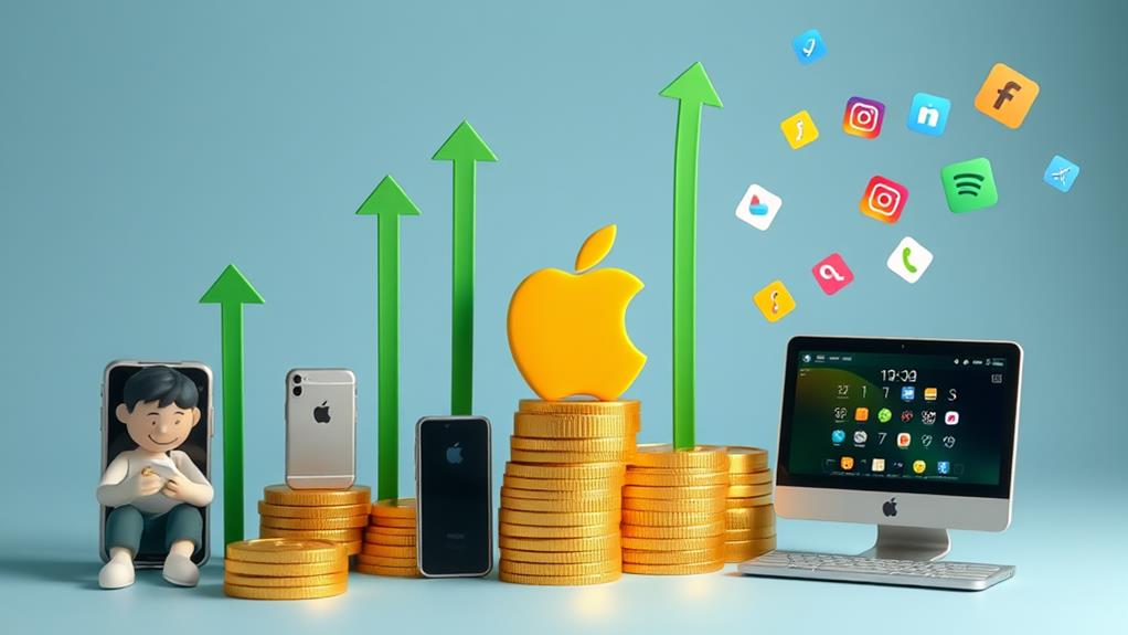 increasing service income trends