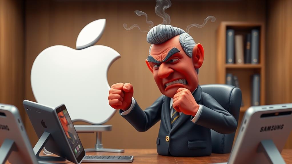 samsung chairman criticizes apple