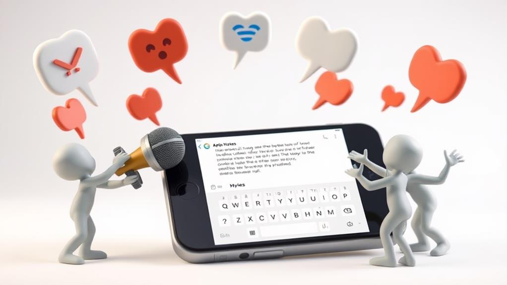 voice memos live transcription